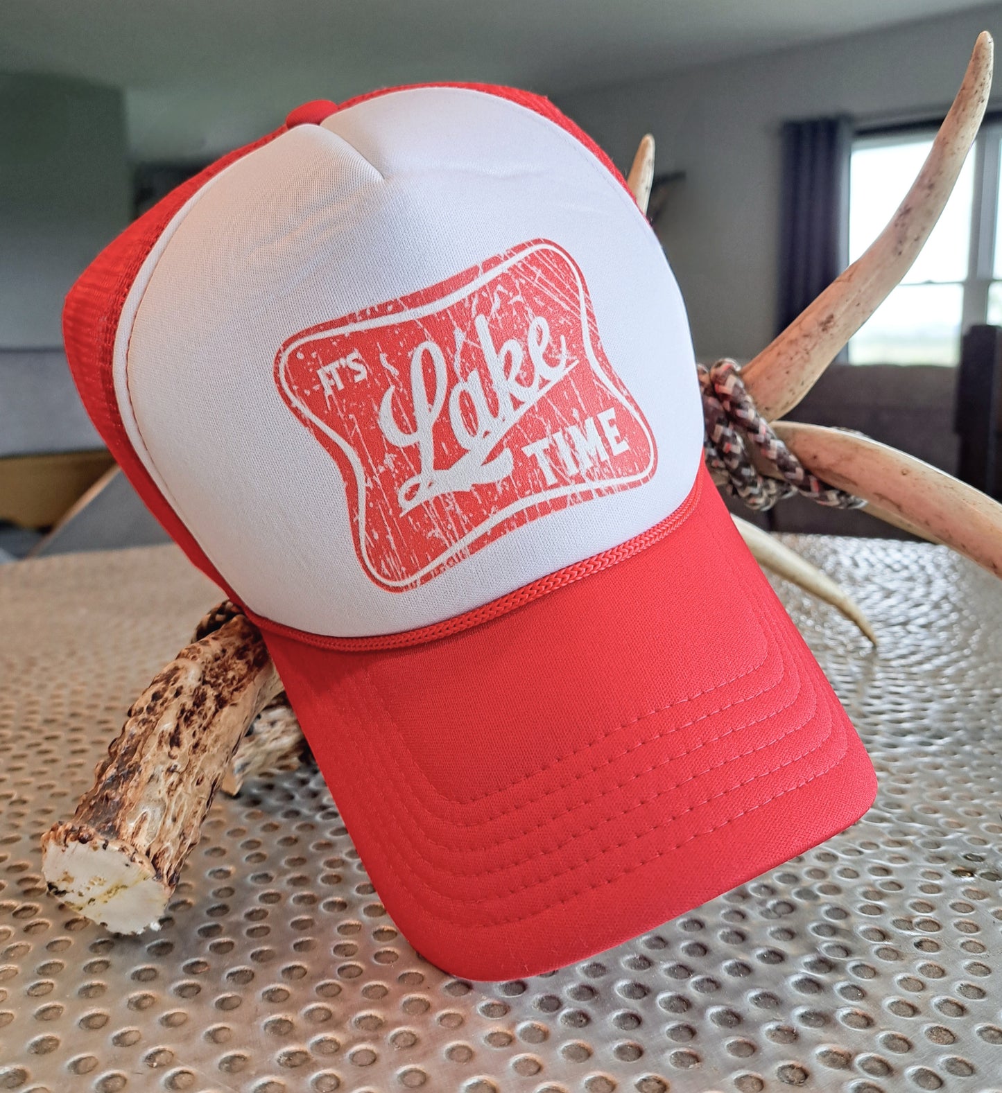 Lake Time Trucker Hat