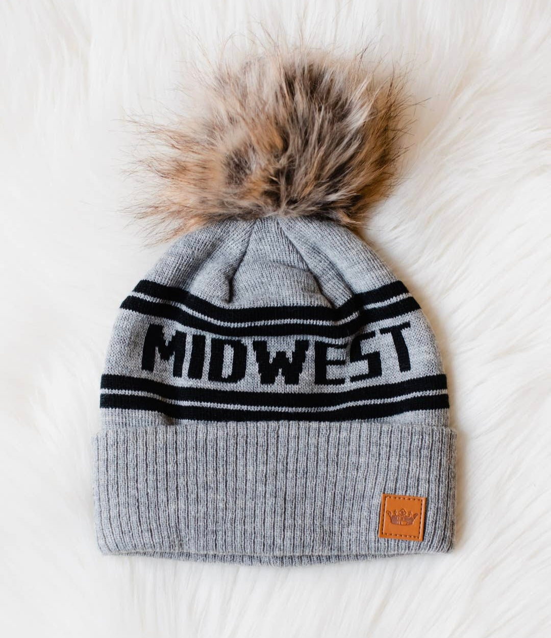 Midwest Pom Beanie