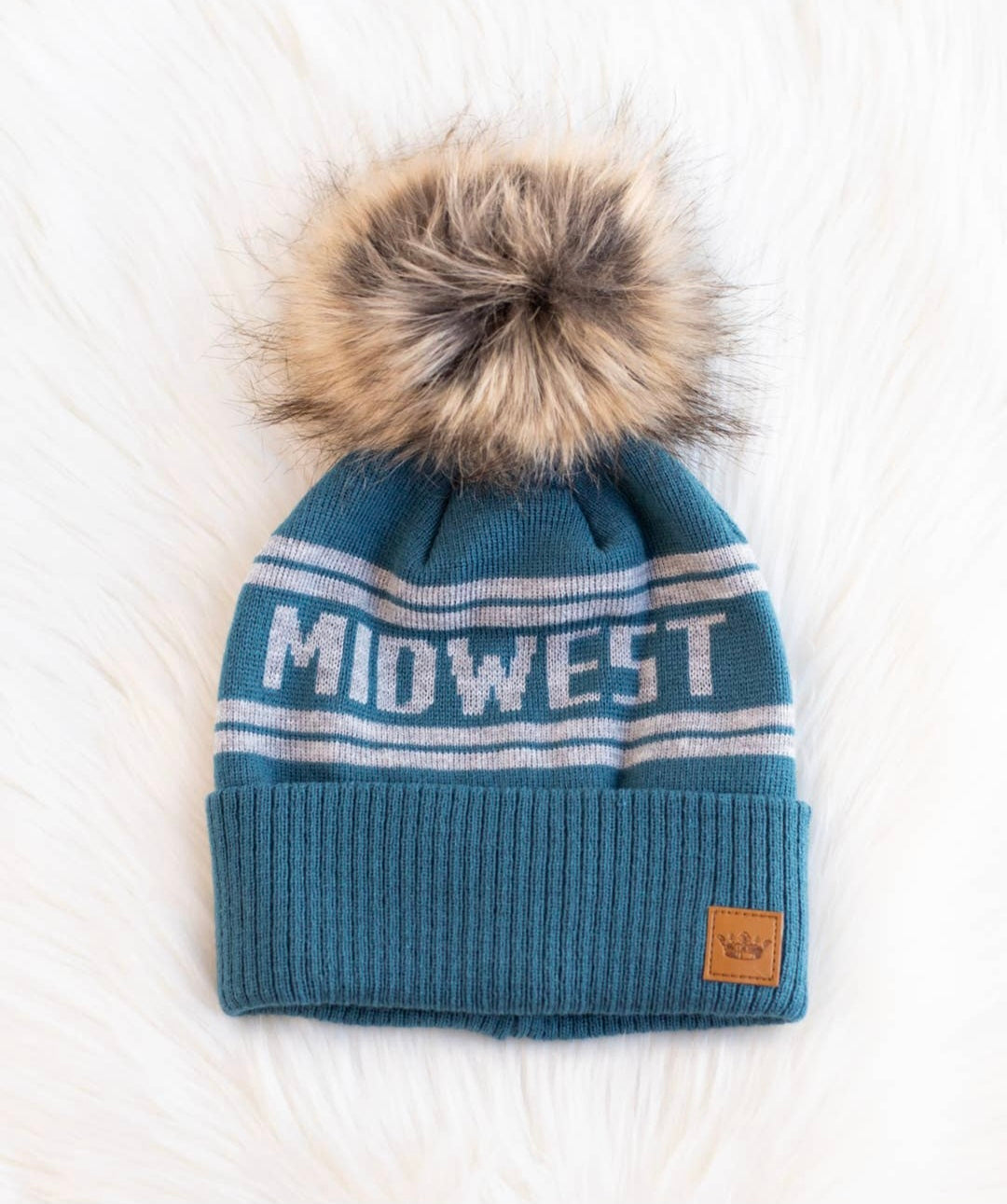 Midwest Pom Beanie