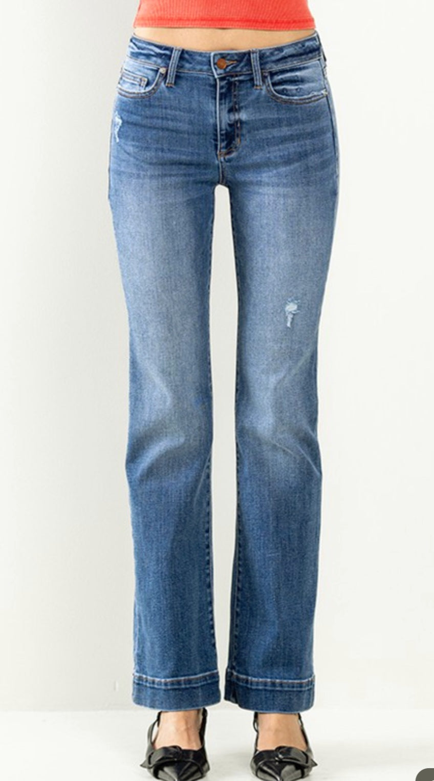 Midrise Slim Bootcut Jean