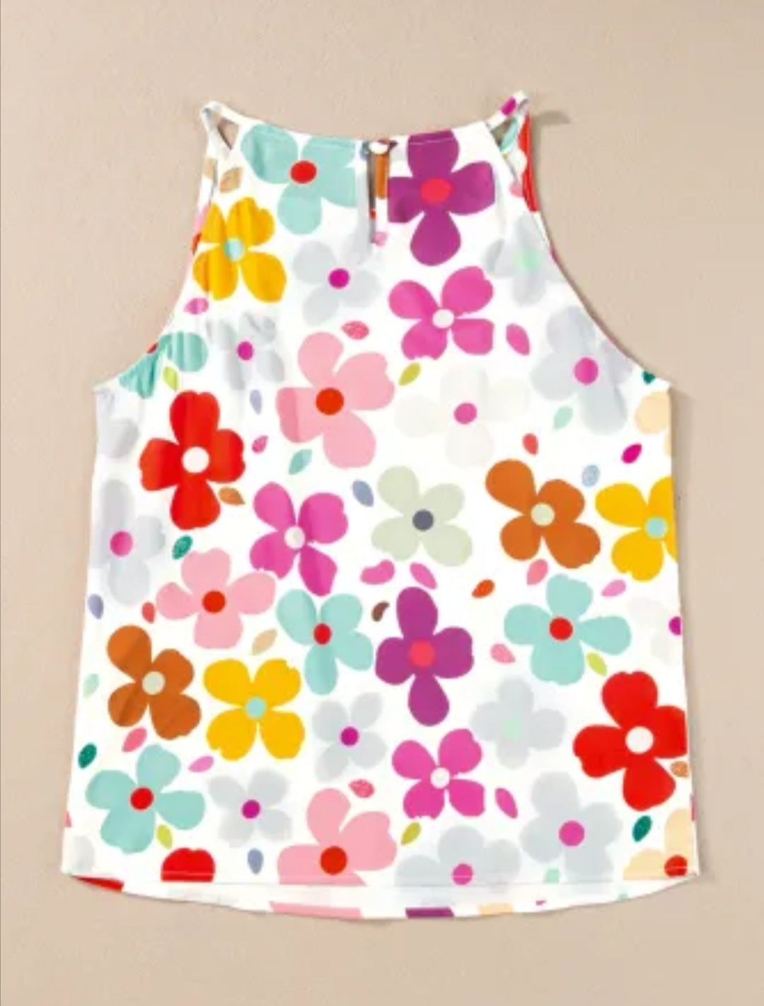 Bright Floral Tank
