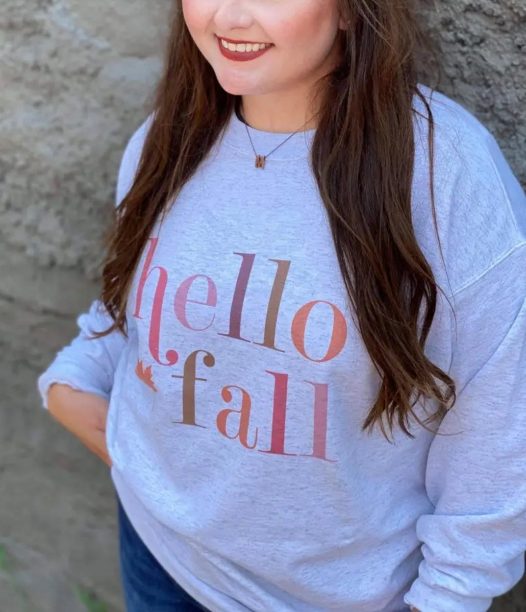 Hello Fall Sweatshirt