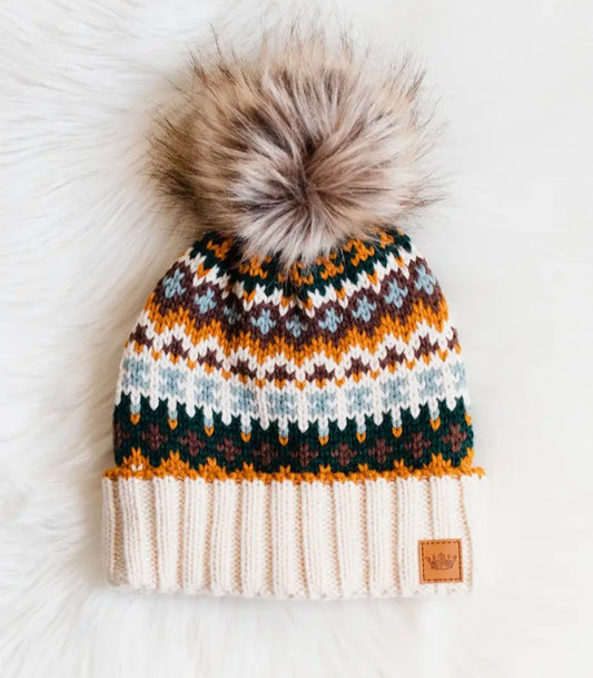 Multi Pom Beanie