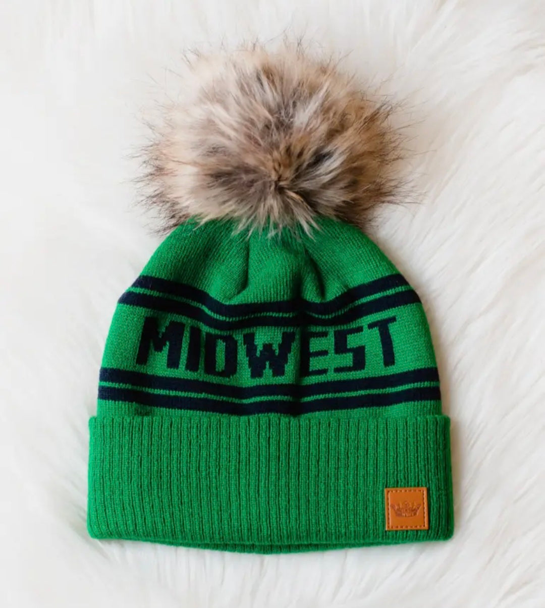 Midwest Pom Beanie