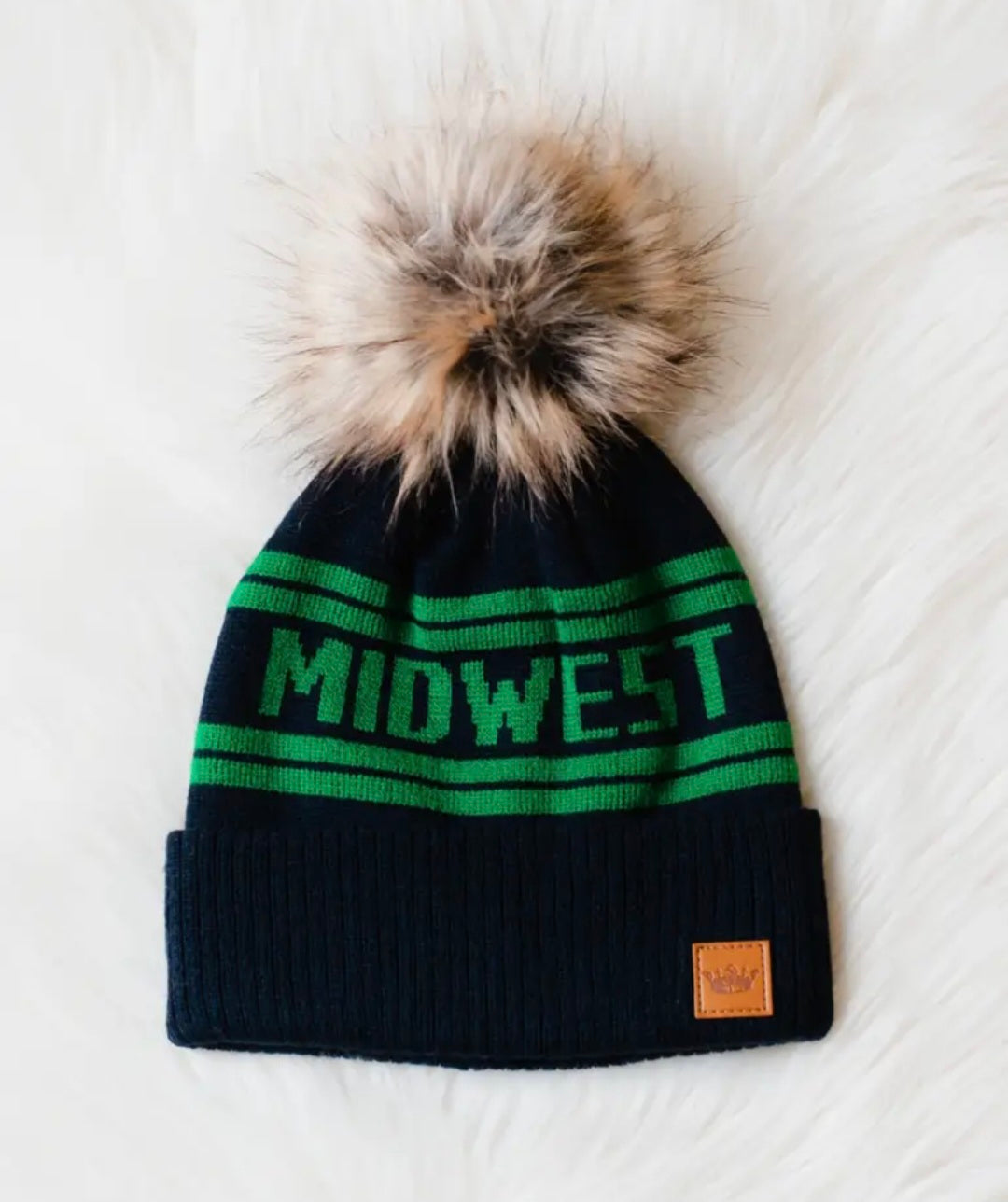 Midwest Pom Beanie