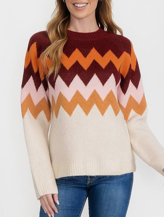 Chevron Sweater