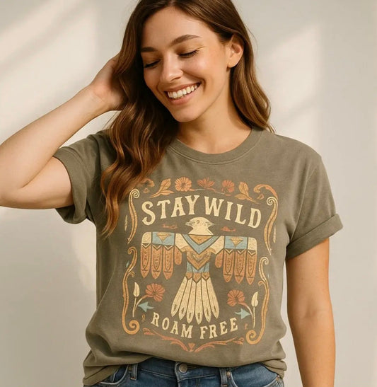 Stay Wild Roam Free Tee