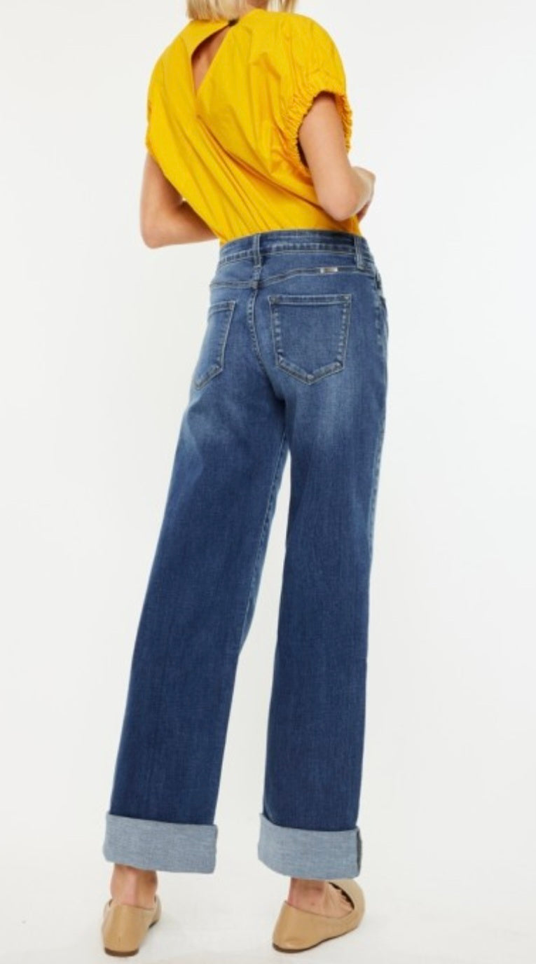 Crater High Rise Wide Leg